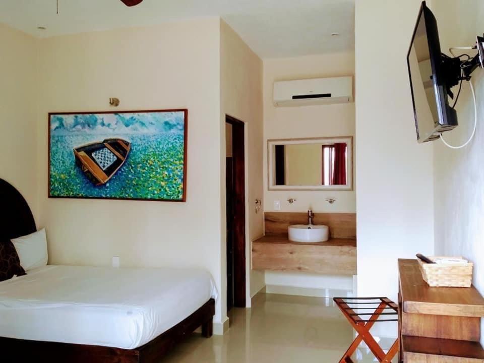 Cedro Rojo Hotel Бакалар Екстериор снимка